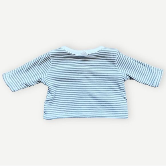 Baby Gap Reversible Long Sleeve Button Up Cotton Cardigan Sweater. 0-3 Months. - Picture 5 of 7